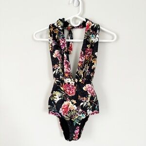 Orchid Label | Floral One-Piece Swimsuit